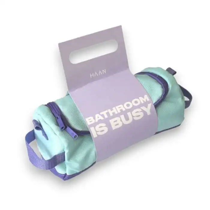 ¡20% DTO! Bathroom Is Busy Set de Baño Para Viaje - Haan - Comparador de precios