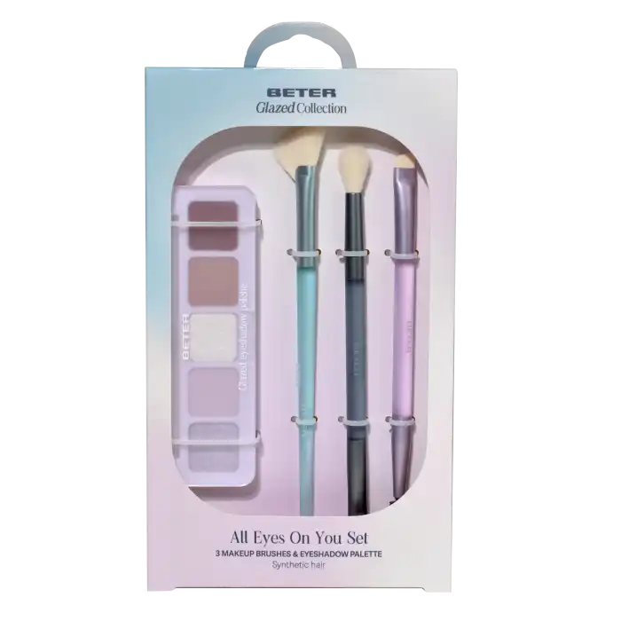 Glazed Set de Brochas + Paleta de Sombras - Beter - Comparador de precios