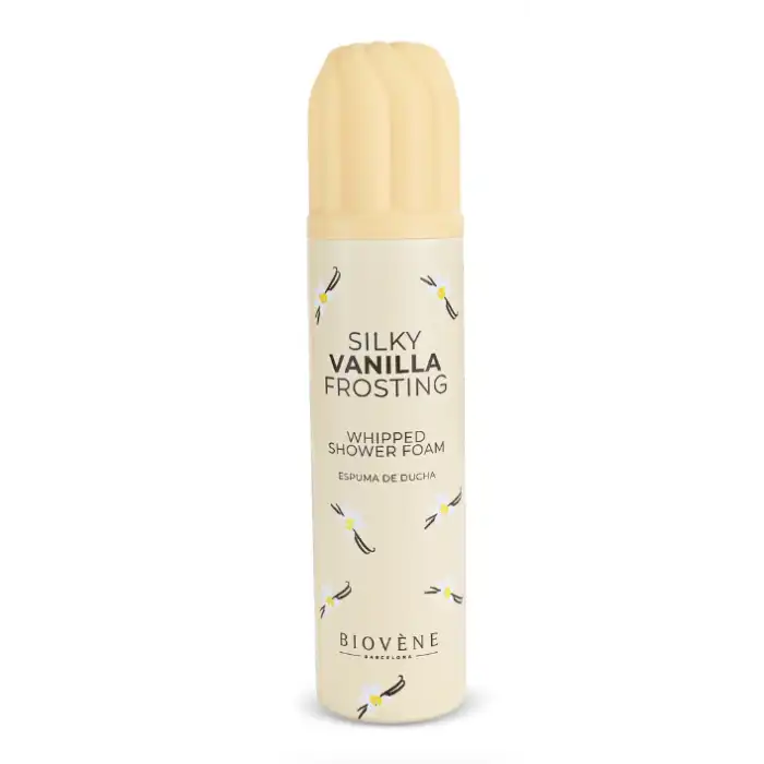 ¡67% DTO! Silky Vanilla Frosting Whipped Shower Foam 250 ml - Biovene - Comparador de precios
