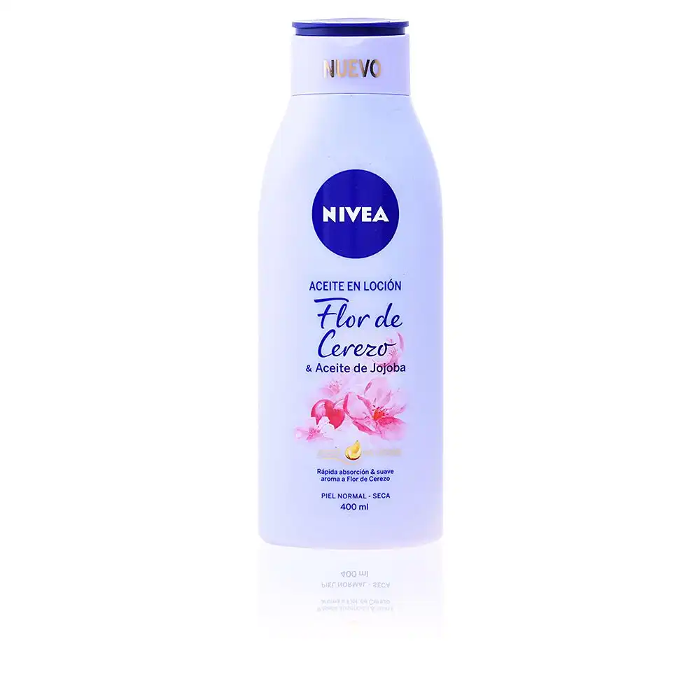 Aceite En Locion flor cerezo & jojoba 400 ml - Nivea - Comparador de precios