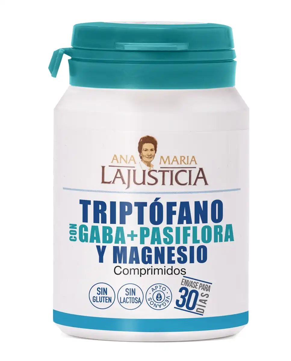 Ana Mª Lajusticia - Comprimidos Triptófano Con Gaba + Pasiflora Y Magnesio - Ana Mª Lajusticia - Comparador de precios