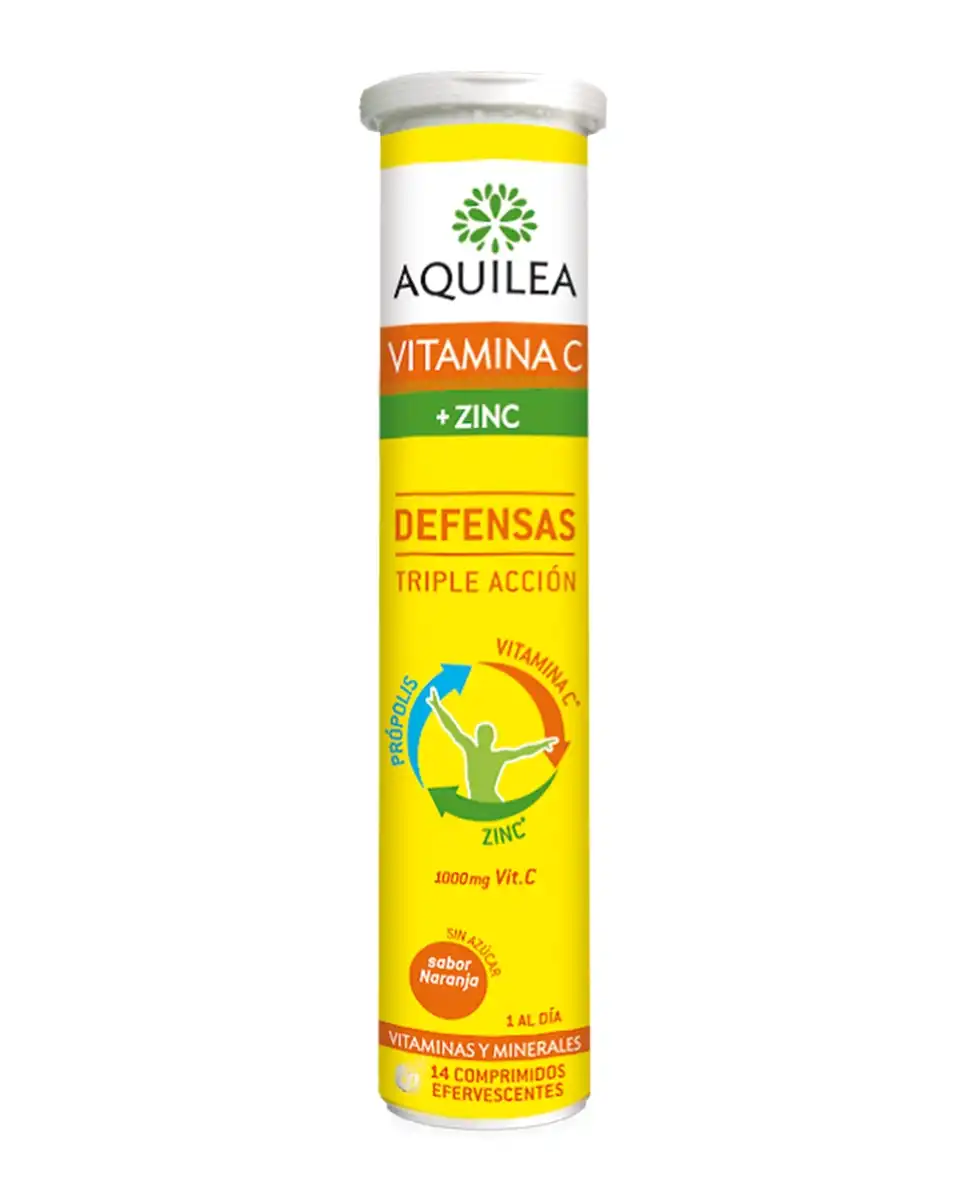 Aquilea - 14 Comprimidos Vitamina C + Zinc - Aquilea - Comparador de precios
