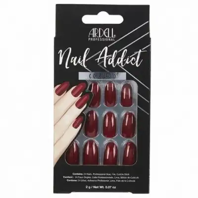 Ardell Ardell Uñas Addit Rojo Oscuro, 2 gr - Ardell - Comparador de precios