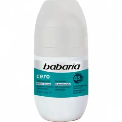 Babaria Babaria Desodorante Rollon Cero, 50 ml - Babaria - Comparador de precios