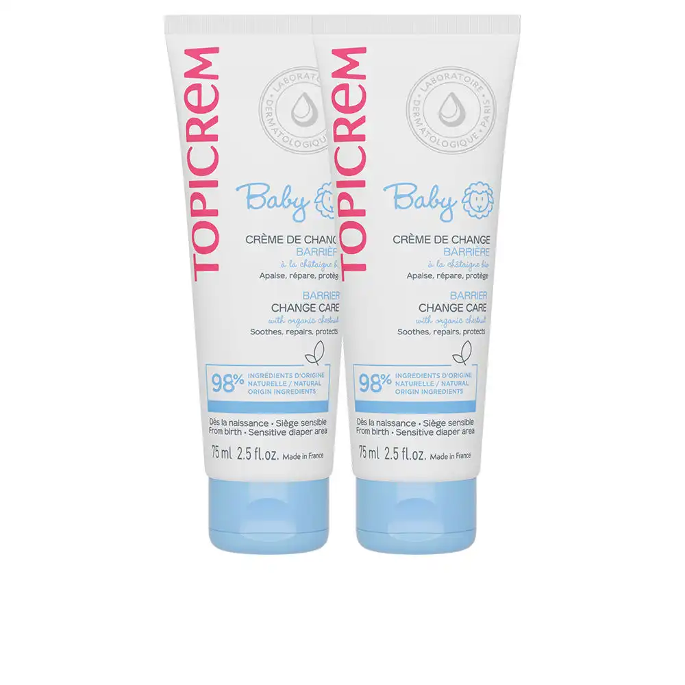 Baby crema cambio pañal acción barrera pack 2 x 75 ml - TOPICREM - Comparador de precios