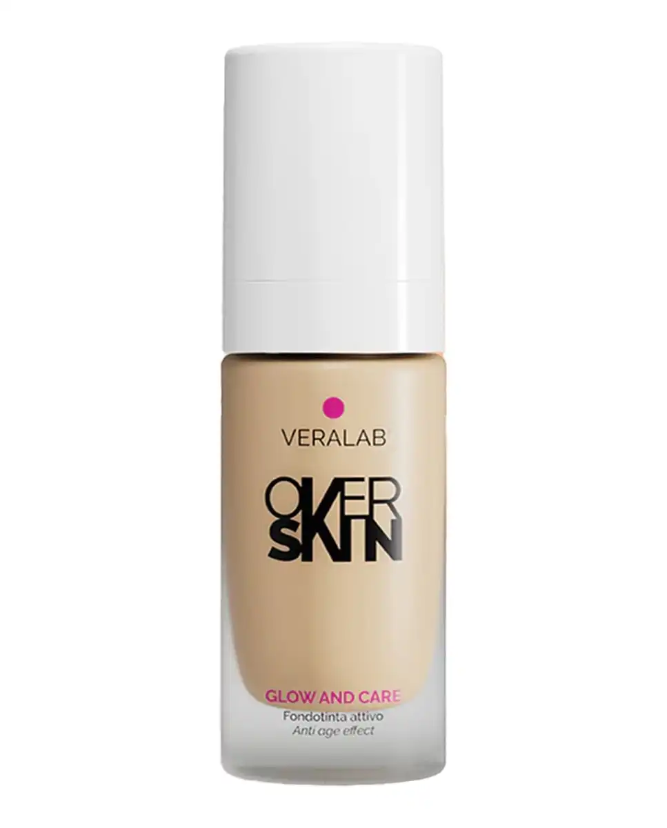 Base de Maquillaje Glow And Care 30 ml Overskin 05 ECRU - MEDIUM - Veralab - Comparador de precios