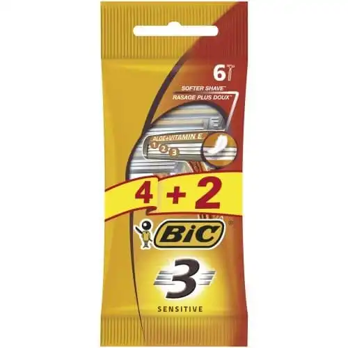 BIC Sensitive 3 Filos 1 und Maquinillas de Afeitar - Bic - Comparador de precios