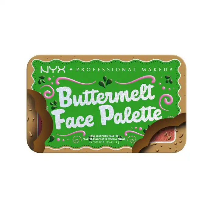 Buttermelt Face Palette Colorete y Bronceador Edición Limitada 12 gr - NYX PROFESSIONAL MAKE UP - Comparador de precios