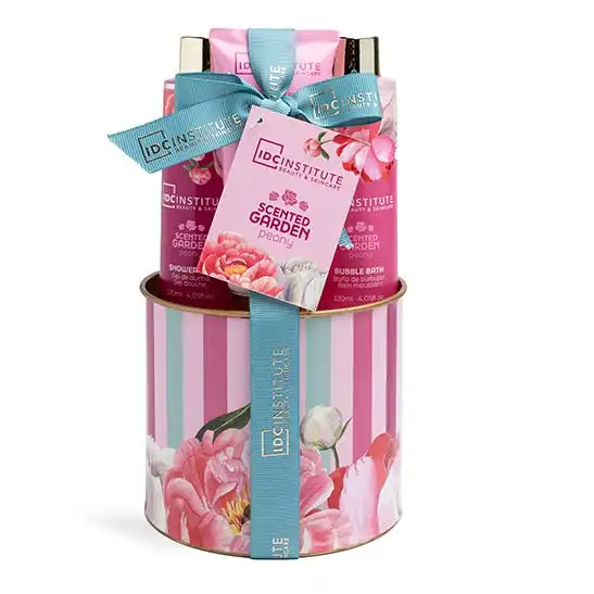 Caja Redonda Metal Scented Garden Peony - IDC INSTITUTE - Comparador de precios