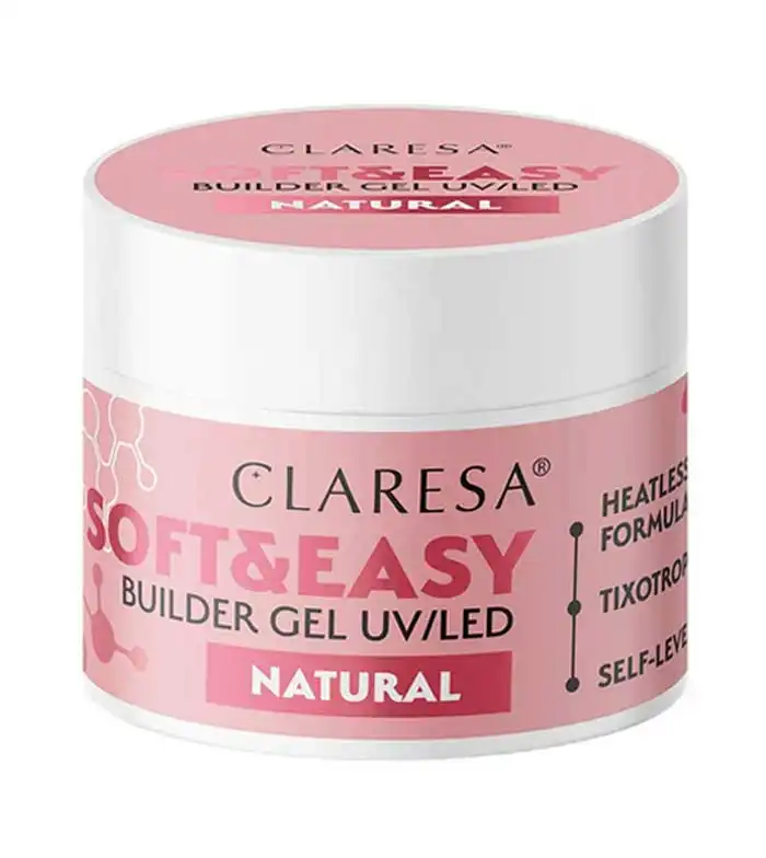 Claresa - Gel constructor Soft & Easy - Natural - 90 g - Claresa - Comparador de precios