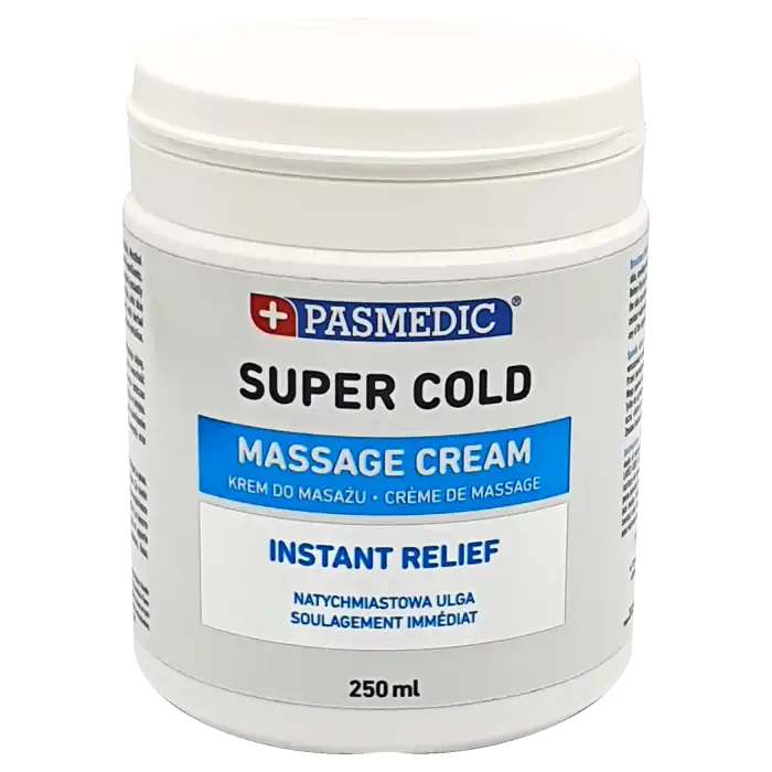 Crema de Masaje Alivio Instantáneo Super Cold 250 ml - Pasmedic - Comparador de precios