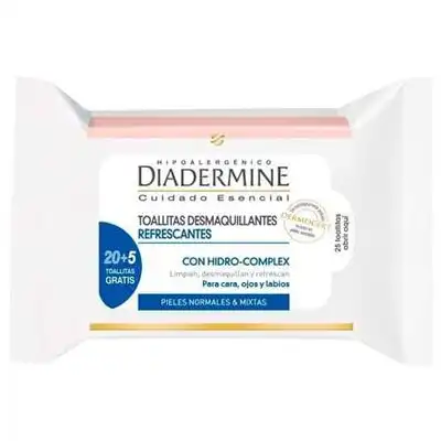 Diadermine Toallitas Desmaquillantes Refrescantes 1 und - 40 Toallitas - Diadermine - Comparador de precios