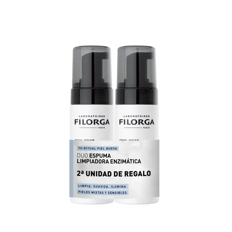Duo Skin-prep Enzymatic Cleansing Foam 2 X 150ml - Filorga - Comparador de precios