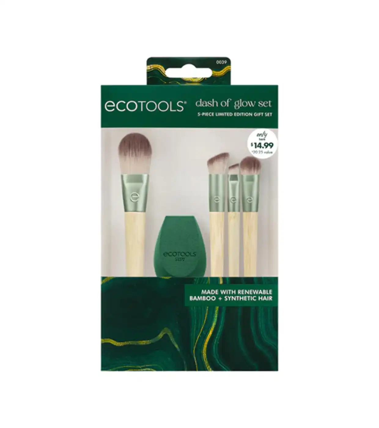 Ecotools - Set de brochas y esponja Dash of Glow - Edición Limitada - Ecotools - Comparador de precios