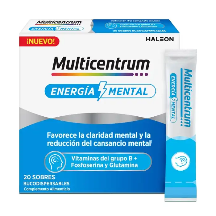 Energía Mental  Multicentrum  Vitaminas y minerales - Multicentrum - Comparador de precios