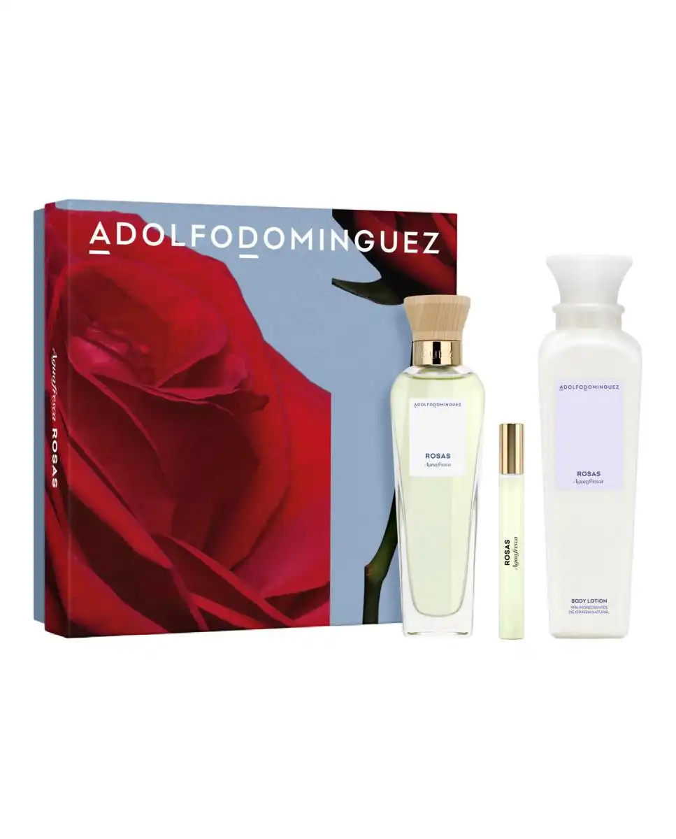 Estuche de regalo Agua Fresca De Rosas Adolfo Dominguez - Adolfo Dominguez - Comparador de precios
