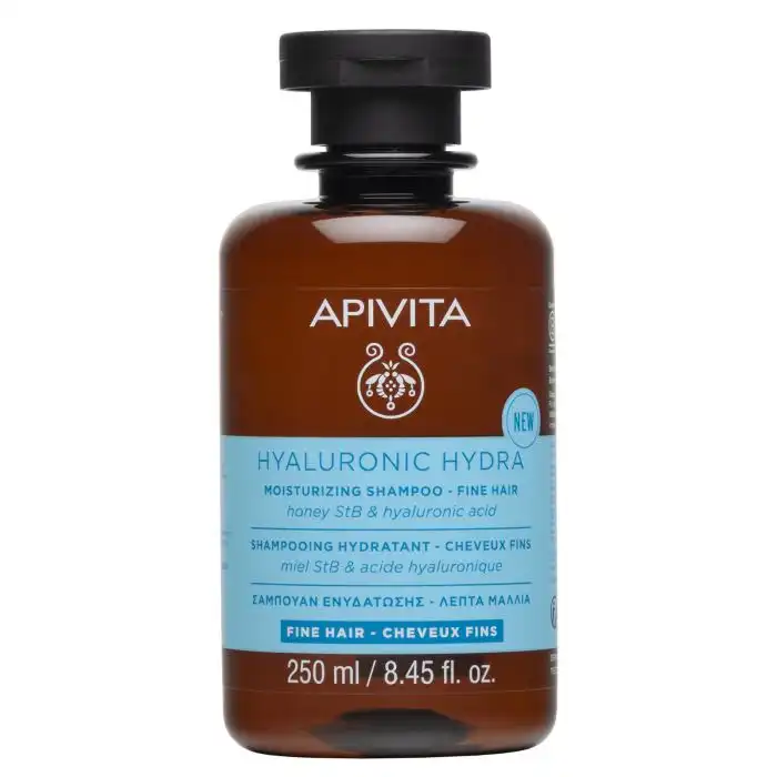 Hyaluronic Hydra Champú Hidratante para Cabello Fino 250 ml - Apivita - Comparador de precios
