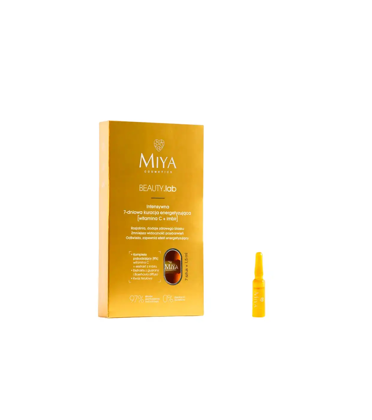 Miya Cosmetics - Ampollas energizantes con vitamina C - Miya Cosmetics - Comparador de precios