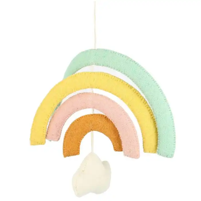 Móvil Arcoíris Pastel Natural - Fiona walker - Comparador de precios