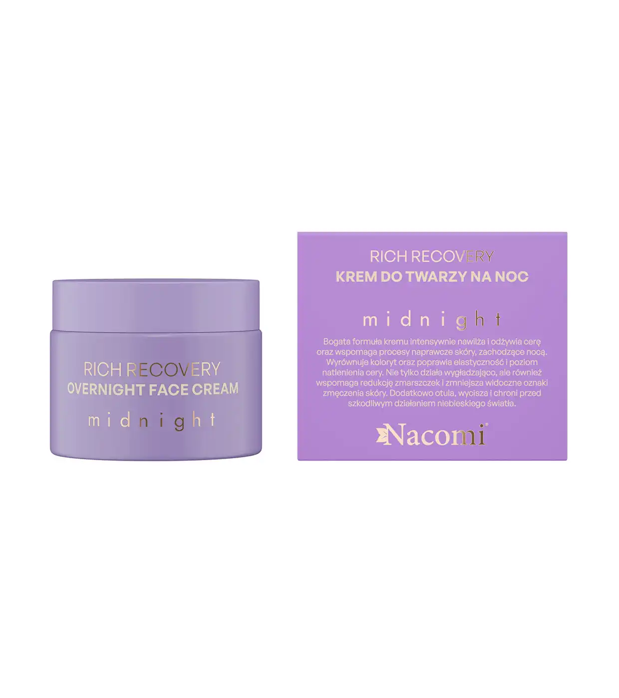 Nacomi - *Rich Recovery* - Crema facial de noche Midnight  - Nacomi - Comparador de precios