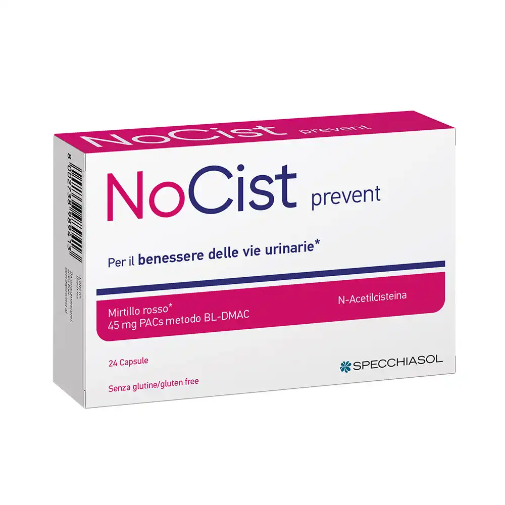Nocist Prevent 24 vegcaps - Specchiasol - Comparador de precios