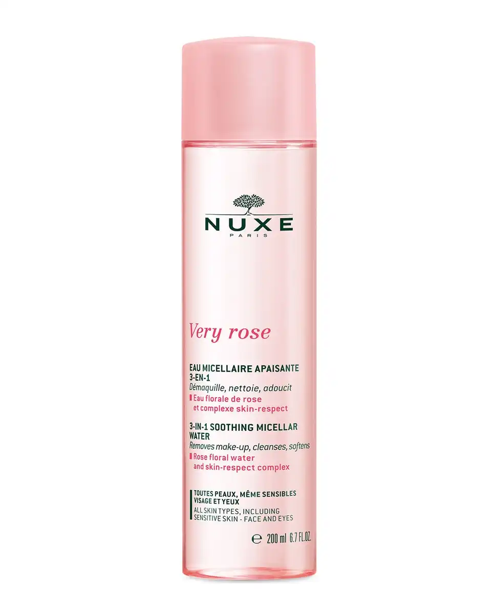 Nuxe - Agua Micelar Calmante 3 En 1 Very Rose - Todas Las Pieles 200 Ml - NUXE - Comparador de precios
