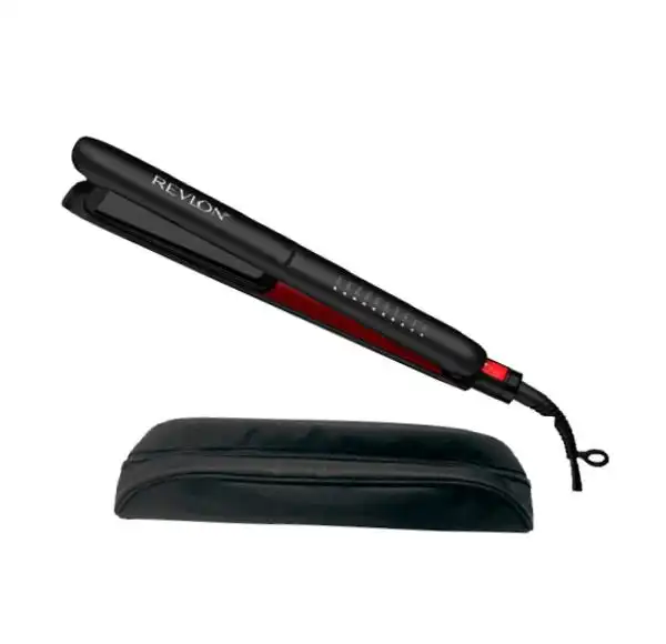 Plancha Digital Negra Indicadores LED - REVLON UTENSILIOS CABELLO - Comparador de precios