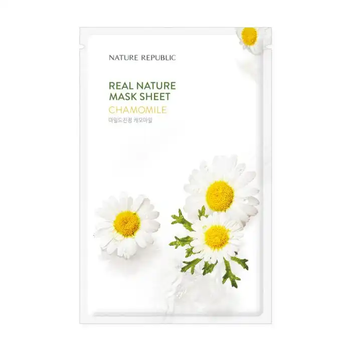 Real Nature Mascarilla de Camomila 23 ml - Nature Republic - Comparador de precios