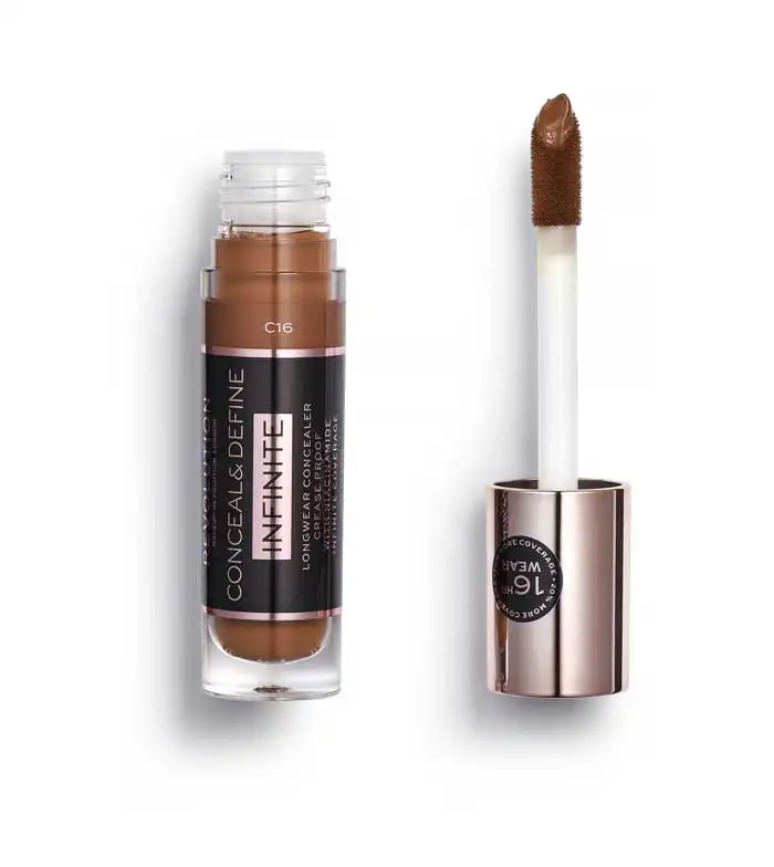 Revolution - Corrector líquido Conceal & Define Infinite XL - C16 - Makeup Revolution - Comparador de precios