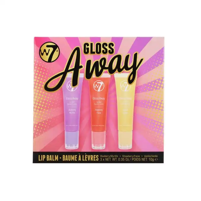Set Gloss Away Lip Balm 10 gr  W7 - W7 - Comparador de precios
