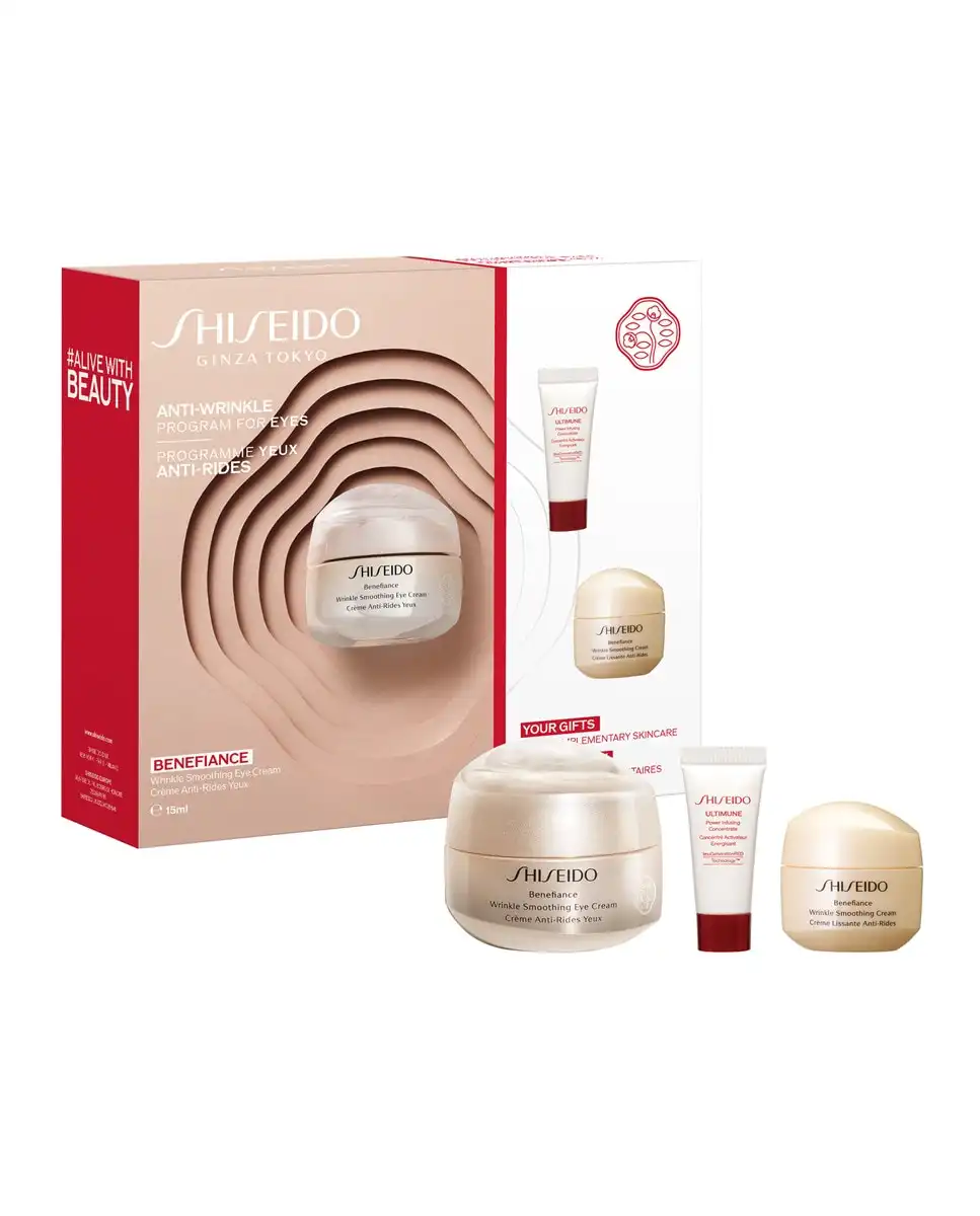Shiseido - Estuche De Regalo Benefiance Wrinkle Smoothing Eye - Shiseido - Comparador de precios