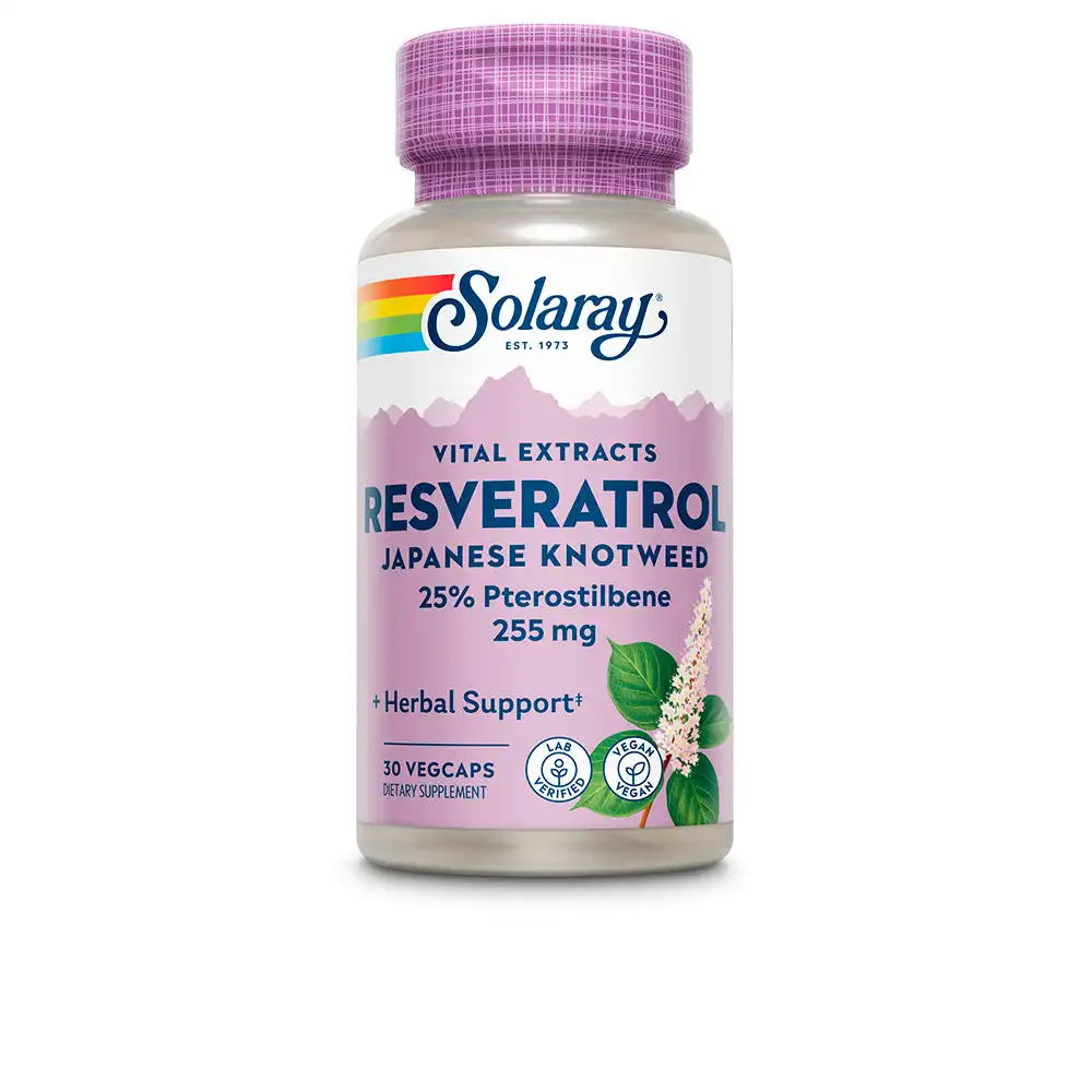 Super Resveratrol 250 Mg 30 Caps - Solaray - Comparador de precios