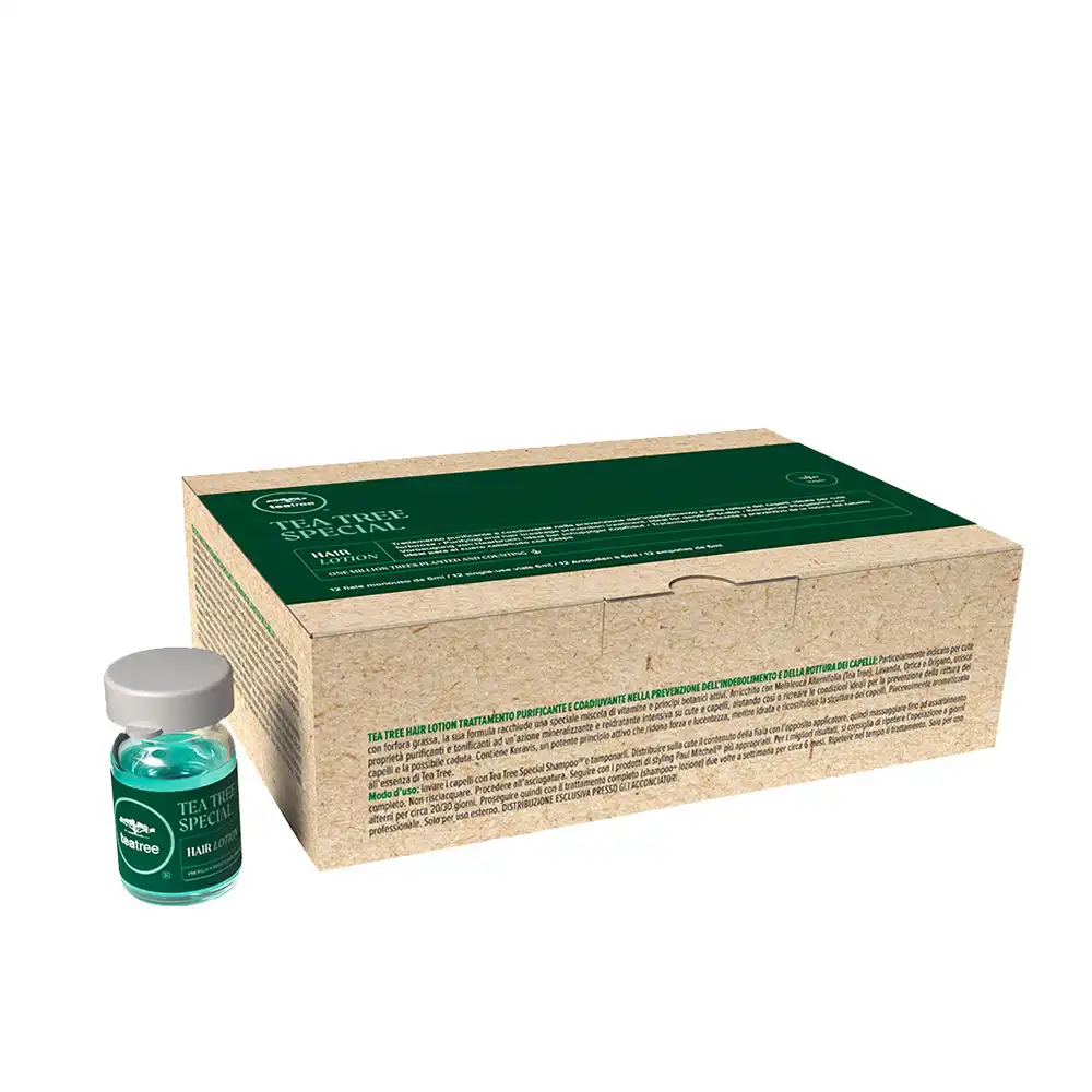 Tea Tree Special keravis hair lotion 12 x 6  ml - Paul Mitchell - Comparador de precios