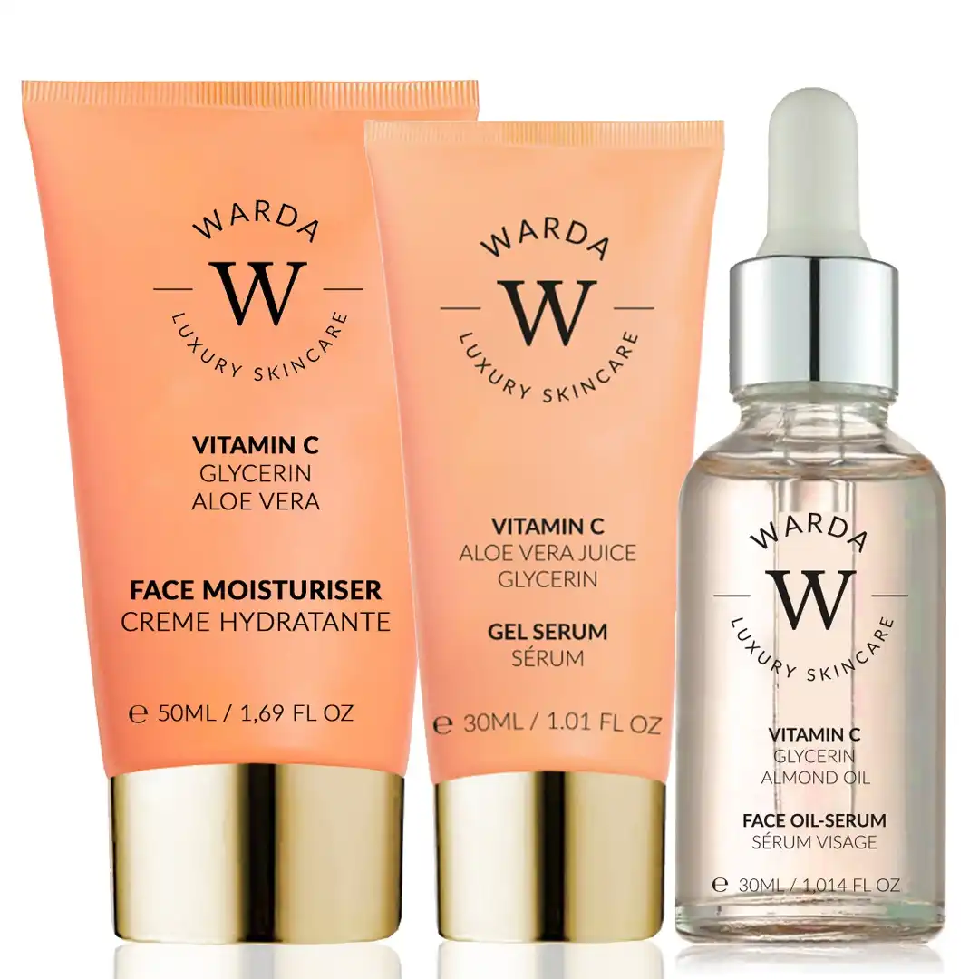 Trío Lifter de Colágeno Set de tratamiento facial - Warda Luxury Skincare - Comparador de precios
