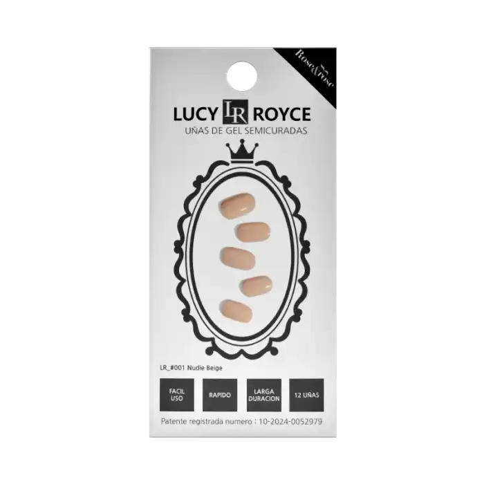 Uñas de Gel Semicuradas  Rose - Rose - Rose - Rose - Comparador de precios