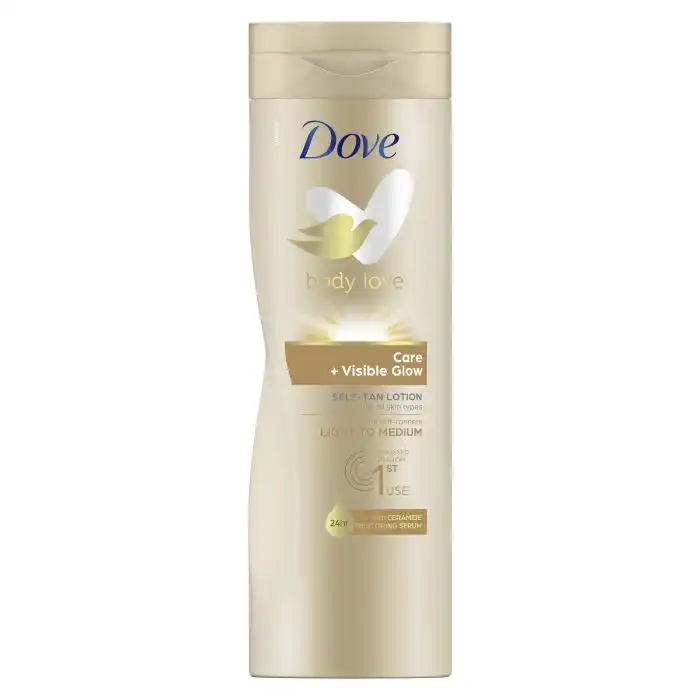 Visible Glow Loción Autobronceadora 400 ml - DOVE - Comparador de precios