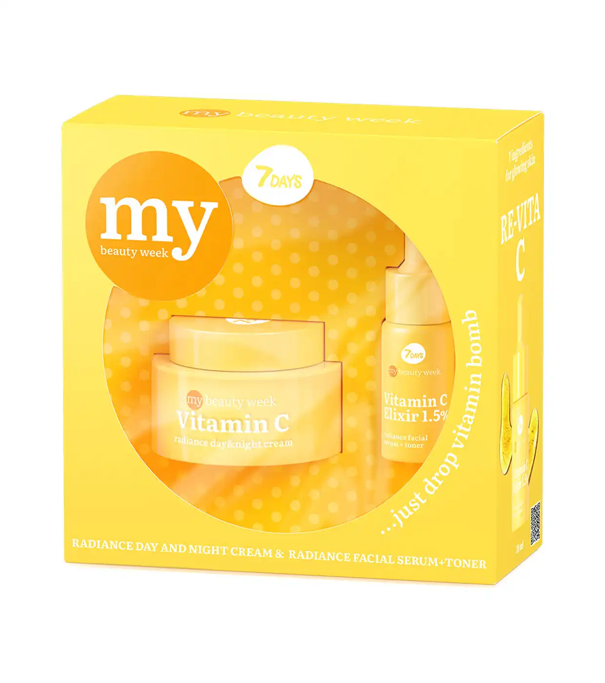 7 Days - *My Beauty Week* - Set de regalo crema + sérum Just Drop Vitamin Bomb - 7DAYS - Comparador de precios