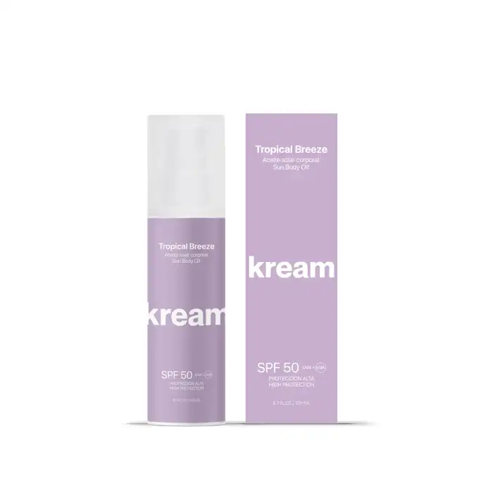 Aceite Solar Seco Tropical Breeze SPF50 200 ml - Kream - Comparador de precios