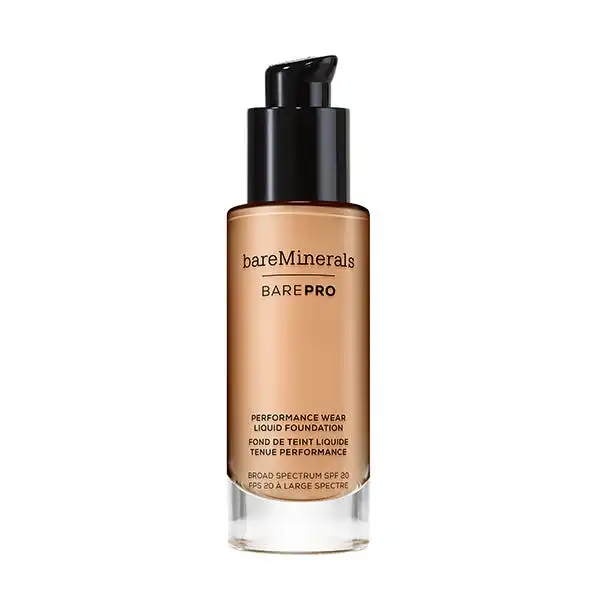 Barepro® Performance Wear Liquid Foundation Spf 20 Pecan 18 - bareMinerals - Comparador de precios