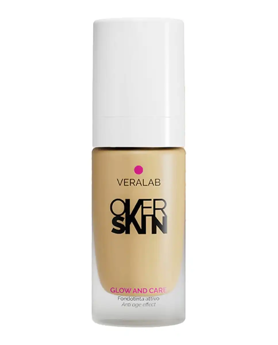 Base de Maquillaje Glow And Care 30 ml Overskin 06 BEIGE - MEDIUM - Veralab - Comparador de precios