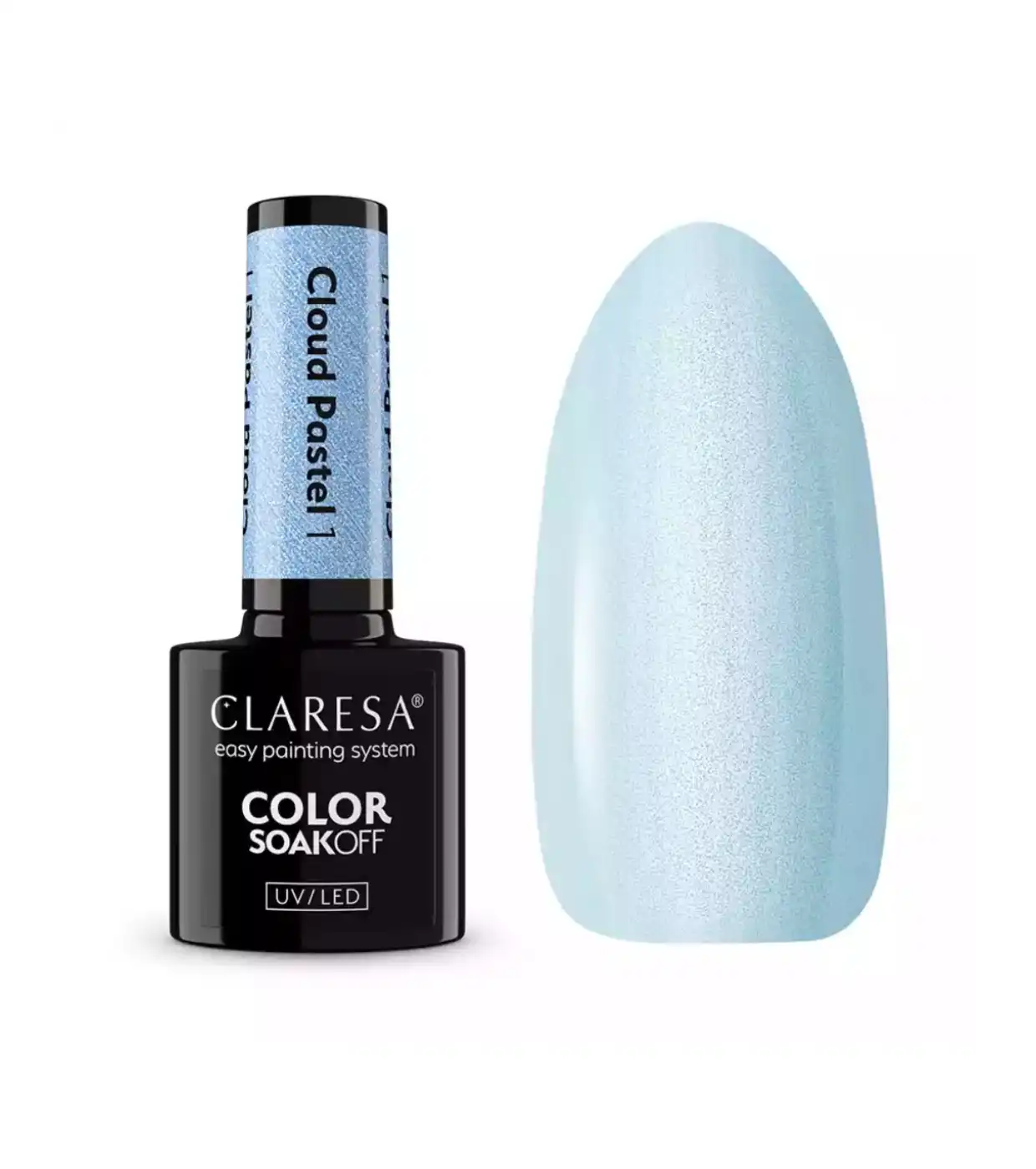 Claresa - *Cloud Pastel* - Esmalte semipermanente Soak off - 01 - Claresa - Comparador de precios