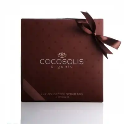 Cocosolis Luxury Coffee Scrub Box, 280 gr - Cocosolis - Comparador de precios