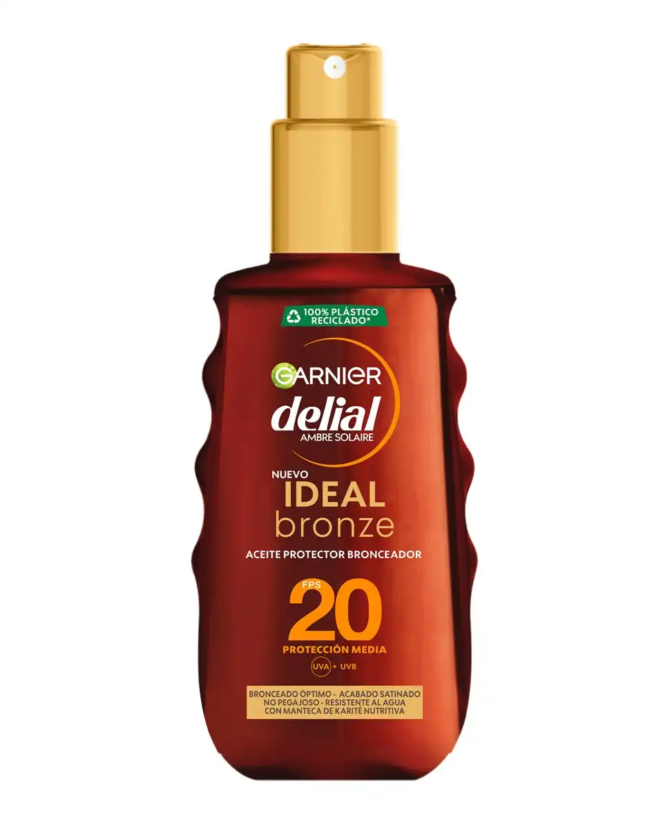 DELIAL - Aceite Protector Bronceador SPF 20 Garnier - DELIAL - Comparador de precios