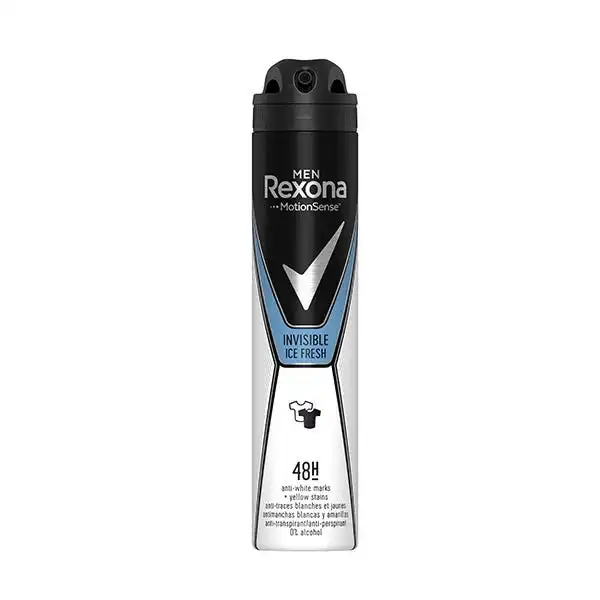 Desodorante Invisible Ice Fresh 200Ml - Rexona - Comparador de precios
