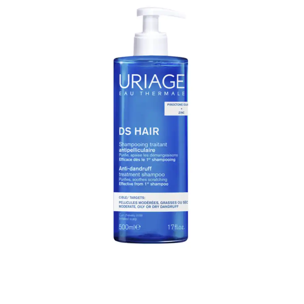 Ds Champú Caspa Moderada con Piroctona Olamina - Elimina la Caspa Seca y Grasa 500 ml - Uriage - Comparador de precios