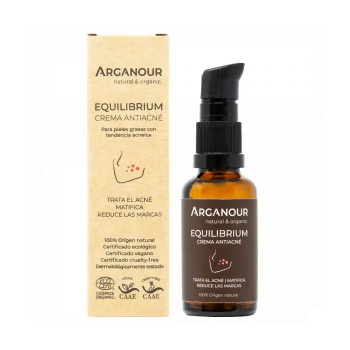 Equilibrium Crema Antiacné 30 ml - Arganour - Comparador de precios