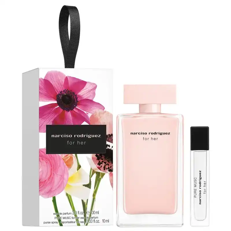 Estuche for her  eau de parfum  100 ml vaporizador + f... - Narciso Rodriguez - Comparador de precios