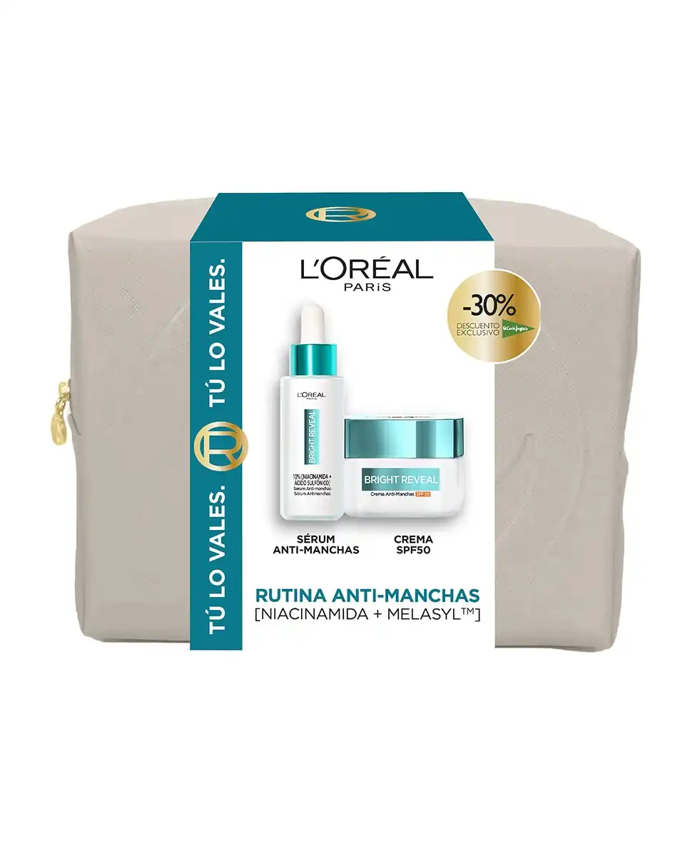 Estuche Regalo Bright Reveal Serum L'Oréal Paris - L'oreal - Comparador de precios