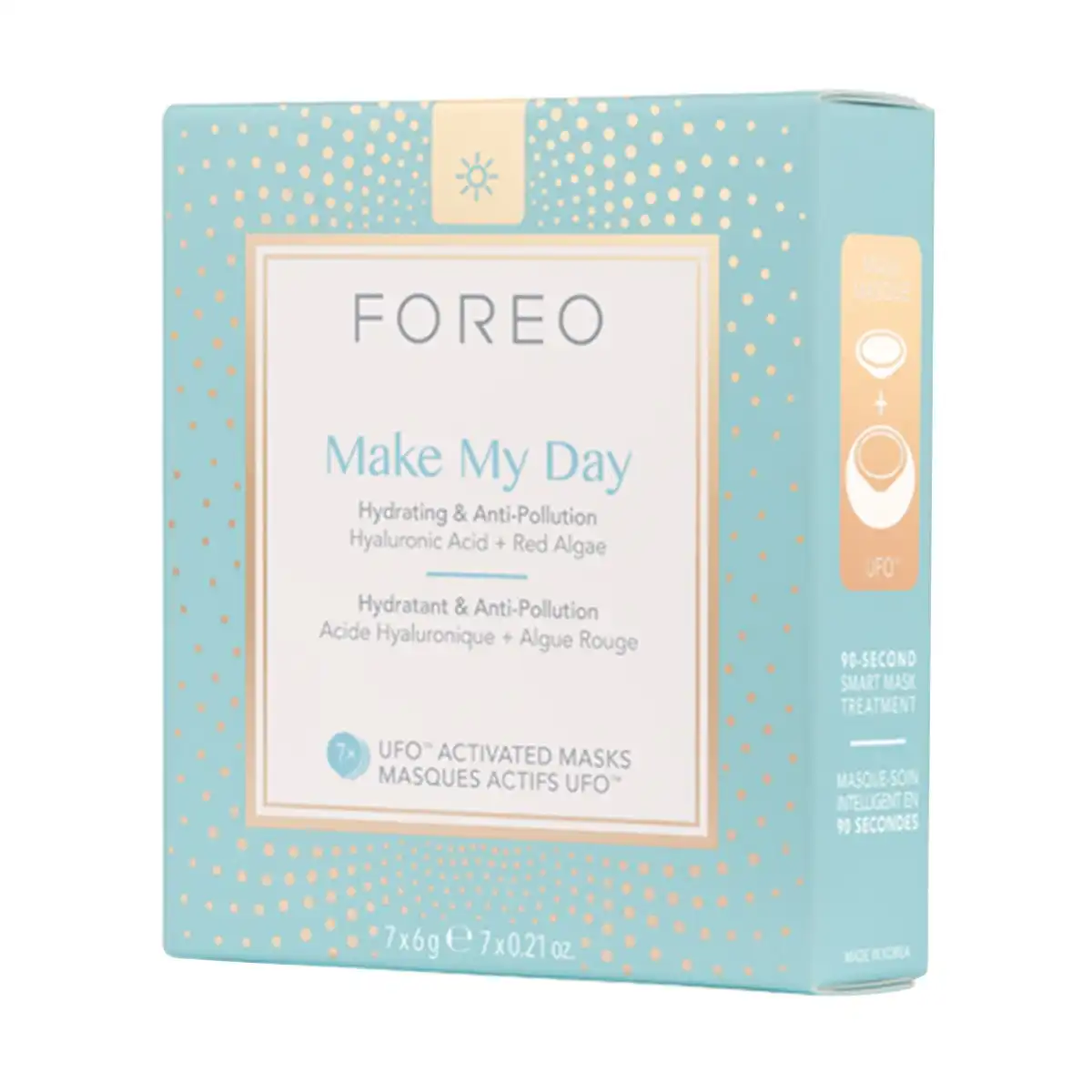 FOREO - Make My Day - Mascarilla Hidratante Y Anticontaminación Para UFO/UFO Mini - Foreo - Comparador de precios