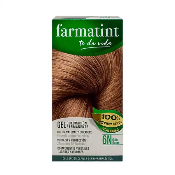Gel Coloración Permanente Rubio Oscuro - Farmatint - Comparador de precios